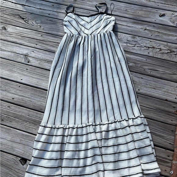heyson Dresses & Skirts - Striped Maxi Dress - Black and White